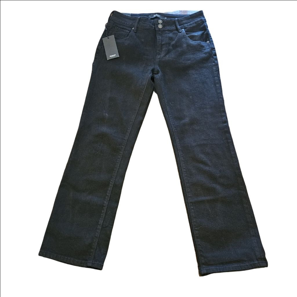 Women's Hudson NWT Black Mid-Rise Jeans Size 10 Waist 30" Inseam 29"